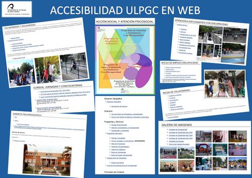 Accesibilidad ULPGC en web